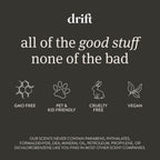 Drift Car Air Freshener - Wood Air Freshener - Car Odor Eliminator - Amber Scent Starter Kit