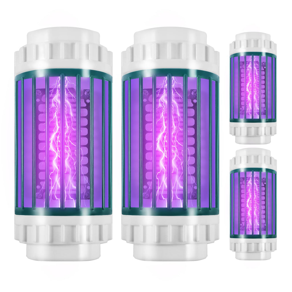 Bug Zapper Indoor, 4 Pack Electronic Mosquito Zapper Indoor Mosquito Killer Lamp with UV Light Attractant, Plug in Fruit Fly Traps Indoor for Home, Living Room, Office Pest Control