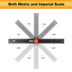Digital Angle Finder Protractor, Angle Finder Ruler, 7inch 200mm, Angle Measuring Tool for Woodworking,Carpenter,Construction,DIY Measurement