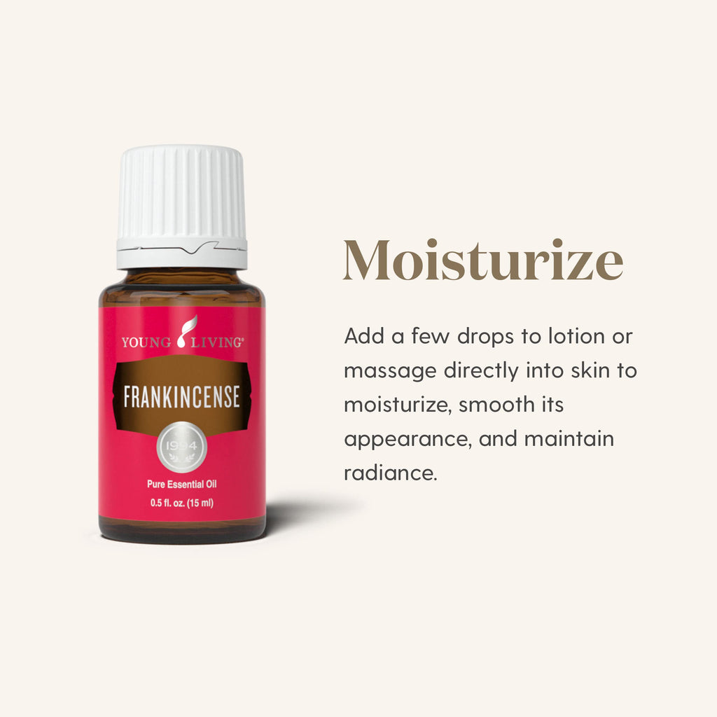Young Living Frankincense Essential Oil 15ml - Pure & Therapeutic Grade Oil - Warm, Spicy Aroma - Promotes Relaxation, Calmness & Holistic Wellness Journey