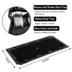 16 Pack Sticky Mouse Trap Rat Traps Indoor, Peanut Taste Pheromone Mouse Traps Indoor for Home, Glue Sticky Traps for Mice and Rats, Snake(Large Size)