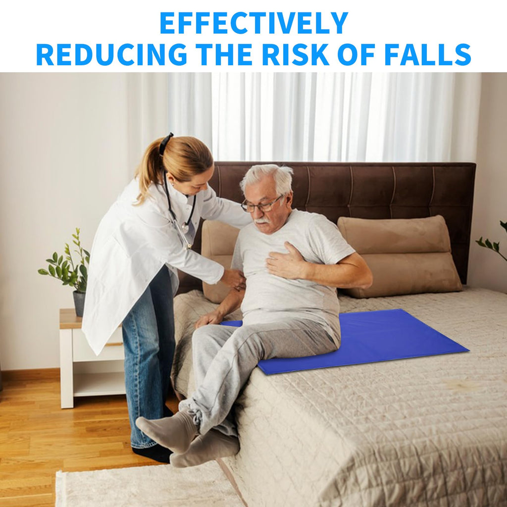 Briidea WiFi Bed Alarms and Fall Prevention for Elderly with 20'' x 28'' Weight Sensing Bed Pad (Wireless Alarm Included), Instant Alert Notifications with App Control