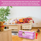 4 Pcs Humane Mouse Traps No Kill, Live Mouse Traps Indoor for Home, Reusable Mice Small Rat Trap Catcher for House & Outdoors
