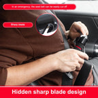EVEME Car Door Handle for Elderly with Car Handle Assist,Support Handle Multifunction Handle Automotive Door Latch Handle Cane for Seniors and Handicapped (Red)