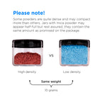 Rolio Mica Powder Pearlescent Color Pigment - Art Set for Resin Epoxy - for Soap Making, Nail Polish Set, Lip Gloss Set, Eye Shadow, Bath Bomb, Slime & Candle Jars - 10g, 12 Jars - Summer Mountains