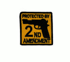 2024 Trump Patriotic Iron Sew On Patch Set Tactical Biker Leather Jacket Vest Patches, 6 Pieces with American Flag, Military, 2nd Amendment - Make America Great Again - MAGA Inspired Gear for Patriots