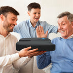 Seat Cushion for Office Chair & Car - Memory Foam Coccyx Support Pillow with Non-Slip Cover, Sciatica & Lower Back Pain Relief,Ergonomic Seat Pad for Long Drives (Medium Firm-Black)
