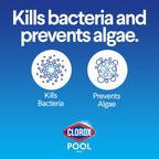 Clorox Pool&Spa 33512CLX Pool Shock XtraBlue (12 1-lb Bags), 12 Pack, White