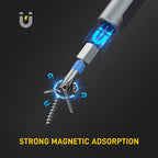 42 in 1 Magnetic Screwdriver, Screwdriver Set, Multi Bit Ratcheting Screwdriver Set with Storage Case Repair Tool Kit for Computer, Eyeglass, Bicycles, Watch, Ring Doorbell, Furniture and DIY