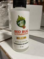 Say Bye Bugs Bed Bug Killer Spray - Non-Toxic and Kills on Contact. Stain & Odor Free Bed Bug Spray. New Formula for Getting Rid of Bed Bugs Permanently (2 oz) TSA Approved size - a Travel Must-Have