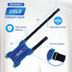 Sliq Hip Kit for Seniors Total Hip Replacement Prime Supplies after Hip Surgery, Hip Replacement Recovery Kit, Hip Ice Pack, 32" Grabber Tool, Leg Lifter, Shoe Horn, Sock Aid Device for Seniors
