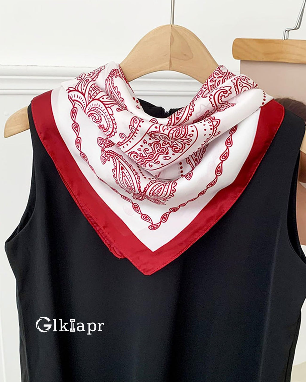 Satin Bandana Headscarf for Women Silky Hair Scarves for Fashion Lightweight-27