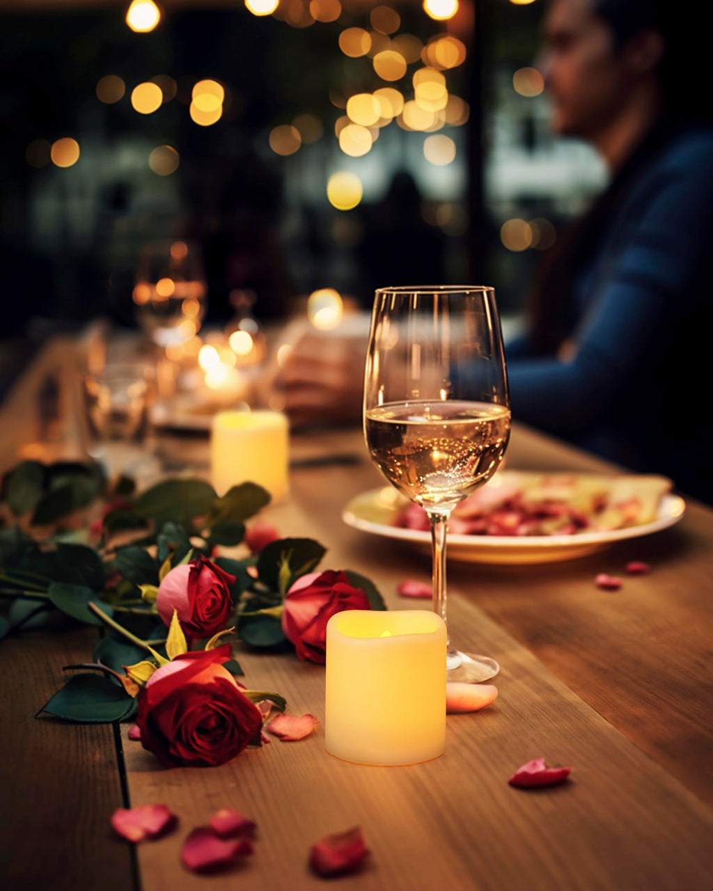 Homemory Flameless Votive Candles with Remote, 12Pack Flickering Battery Operated LED Tealight Candles, Realistic Fake Candle for Wedding, Christmas Decor(Amber Yellow,Battery Included)