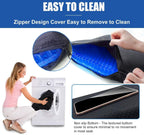 20" Gel Seat Cushion for Long Sitting(Jumbo&Thick) – Office Chair Cushion – Wheelchair Cushions for Pressure Sores – Non-Slip Desk Chair Car Seat Cushion Driving – Sciatica & Back Pain Relief