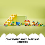 LEGO DUPLO Classic Cars and Trucks Brick Box Building Blocks - Learning & Educational STEM Toys for Toddlers, Ages 1.5+ Years - Develops Fine Motor Skills - Gift for Christmas - 10439
