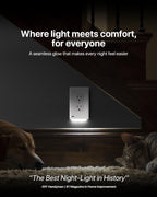 Single - SnapPower GuideLight [For Duplex Outlets] - Replaces Plug-In Night Light - Electrical Receptacle Wall Plate With LED Night Lights - Auto On/Off Sensor - (Duplex, White)
