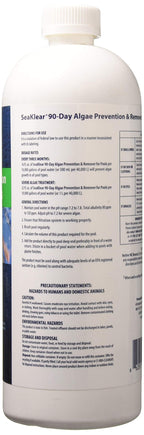 SeaKlear 90-Day Algae Prevention & Remover, 1 Qt