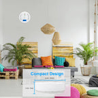 3 Packs Carbon Monoxide Detectors,CO Alarm Detectors Monitor Battery Operated with Digital Display for House Kitchen Office Hotel Restaurant（Batteries NOT Included）