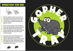 Southern Homewares Black Hole Gopher Rodent Trap Pest Control Reusable Rugged Plastic