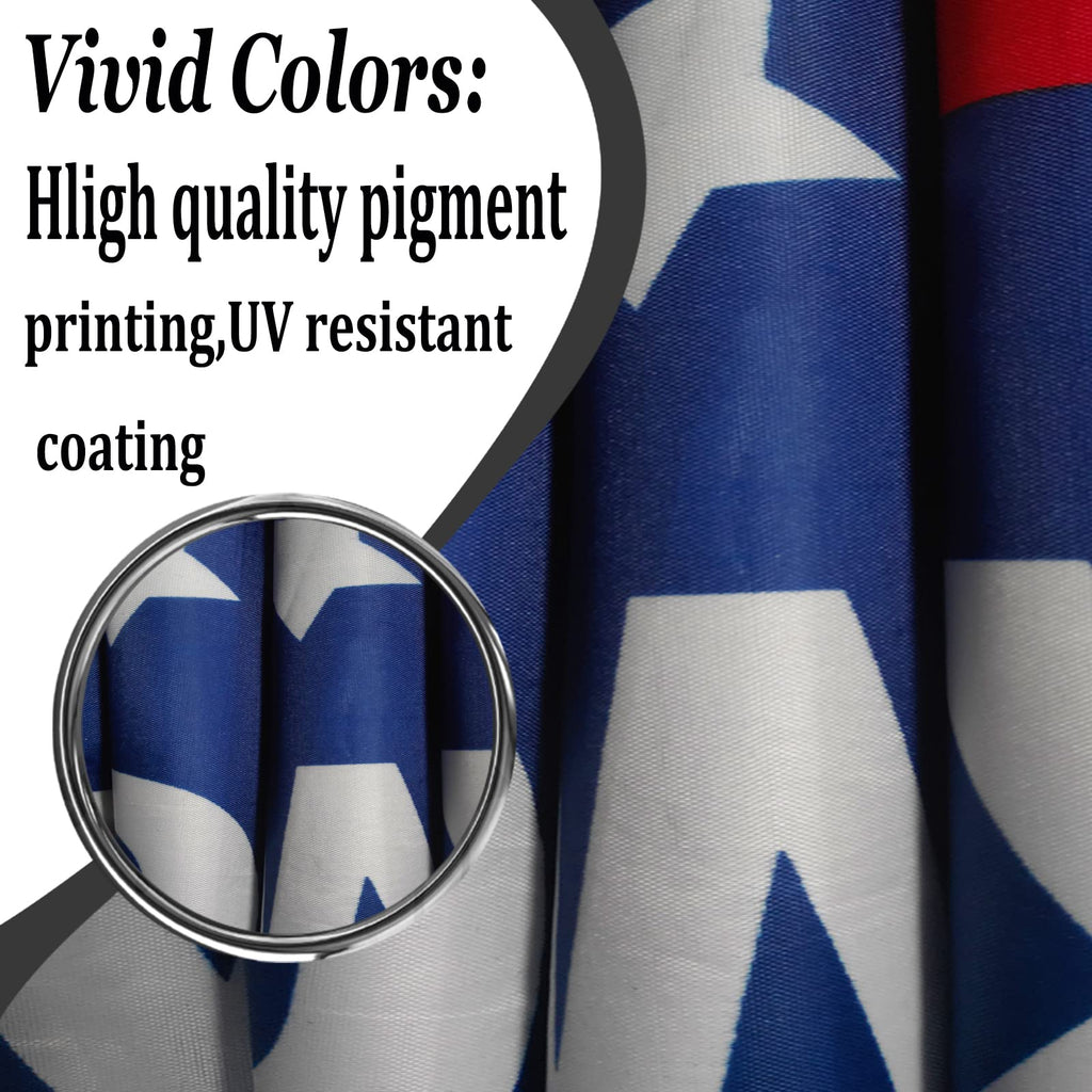 4x6 Trump Flag 2024 Outdoor Double Sided Made in USA Heavy Duty 3 Ply Thick Polyester Material Take America Back Flags with 2 Metal Grommets, 4 Rows of Stitching Donald Trump Banner 4 x 6 Ft
