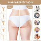 HeiWecan 5 in 1 Wood Therapy Massage Tools, Lymphatic Drainage Massager, Professional Maderoterapia Kit,Body Shaping, Anti-Cellulite,Massager Body Sculpting Tools for Muscle Pain Relief