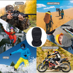 Ski Mask for Men Women, Balaclava Face Mask, Shiesty Mask UV Protector Lightweight for Motorcycle Snowboard Black