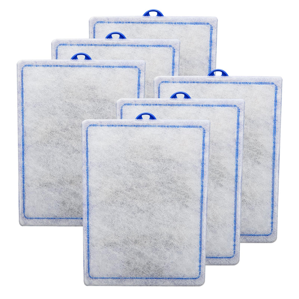 xbbwmrs 6 Count Assembled Large Filter Cartridges for Tetra Whisper Bio-Bag Filters 20i 40i IQ20/30/45/60 PF20/30/40/60, Large Replacement Filter Cartridges for Tetra Whisper Filters & Aquariums