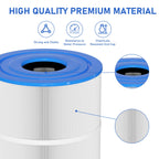 Vickmons C-8465 Spa Filter Replacement Compatible with Watkins 31114, Pleatco PWK65, Filbur FC-3960, 71827, 71828, Watkins 65 sq.ft Tiger River Spa Filter 2 Pack