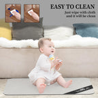 KAISLE Office Chair Mat for Carpet Floor, Plastic Rolling Chair Mat for Carpeted Floors, Computer Desk Chair Floor Mats, 48 x 30 Inch Rectangle Clear Heavy Duty Floors Protector 0.14 Inch Thick
