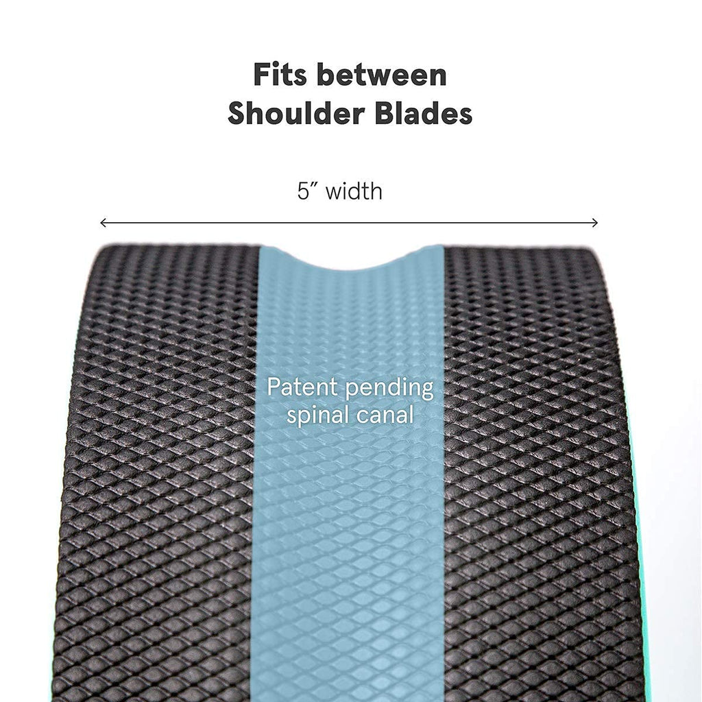Ultimate Back + Neck Bundle, 4-Pack Chirp Wheel, Carrying Case, and Upper Back Posture Corrector, Includes Focus, Deep Tissue, Firm, and Gentle Wheel Roller, Holds Up to 500 lbs.