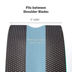 Ultimate Back + Neck Bundle, 4-Pack Chirp Wheel, Carrying Case, and Upper Back Posture Corrector, Includes Focus, Deep Tissue, Firm, and Gentle Wheel Roller, Holds Up to 500 lbs.