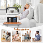 ONLYCARE Bed Rails for Elderly Adults Safety with Motion Sensor Light, Height Adjustable Bed Assist Rail with Storage Bag & Foldable Desk, FSA or HSA Eligible, Fit King, Queen, Full, Twin