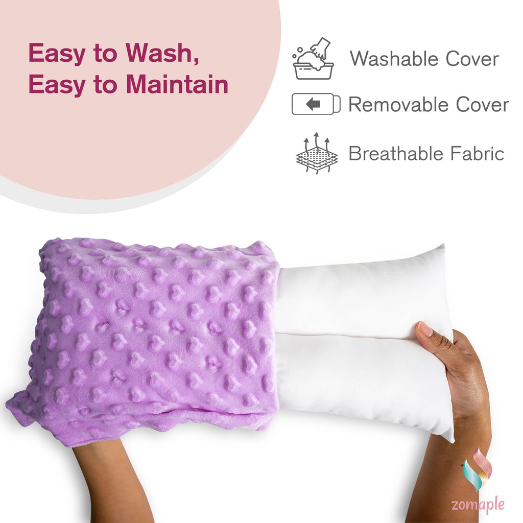 Hysterectomy Seat Belt Pillow - Recovery After Double Mastectomy, Heart, Abdominal, Breast Reduction & Augmentation, Tummy Tuck, C Section Surgery - Gel Pack Included- Seatbelt Pillow Gifts for Women
