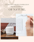 Essential Oil Diffuser, Ceramic Diffuser for Essential Oil Large Room Diffusers,Ultrasonic 280ml Aromatherapy Diffuser with Essential Oil, Bedroom Vaporizer Cool Mist Humidifier for Home Office
