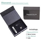 Quartz IR Thermometer, Designed only for Quartz Surface Temperature Measuring, Portable, 0F ~ 999°F, with Metal Holder in The Kits, Gift Box Packed (White Version)