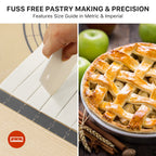 Baking Mat, 28" x 20" Large Silicone Non-slip Baking Pastry Mat with Measurement, Non Stick Silicone Mats for Kitchen Counter, Fondant Mat, Counter Mat, Dough Rolling Mat, Oven Liner, Pie Crust Mat