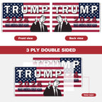 TRUMP 2024 Flag 3x5 outdoor made in usa Double Sided 3ply Make America Great Again Heavy Duty PresidentTrump Flags 2024 for Indoor Outdoor Decorations