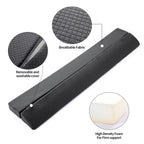 MABOZOO Pillow Wedge for Headboard Gap,Grey Bed Wedge Gap Filler King Size,Foldable Bed Wedge Pillow for Headboard,Foam Mattress Gap Filler,76"x6"x6"
