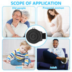 Autotechnx Soft 360 Rotating Seat Cushion for Car Non Slip Swivel Seat Cushion for Car for Elderly Support Black Office Chair Comfortable Ergonomic Design Odorless Rotating Car Seat 360 for Pregnant