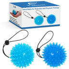 Hand Grip Strenthener - Squeeze Balls for Hand Therapy Set (5LB+10LB), Hand Exercise Ball for Physical Therapy, Elderly, Weak Hand, Arthritis, Stroke, Carpal Tunnel