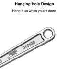 Jetech 8 Inch Adjustable Wrench - Professional Shifter Spanner with Wide Caliber Opening