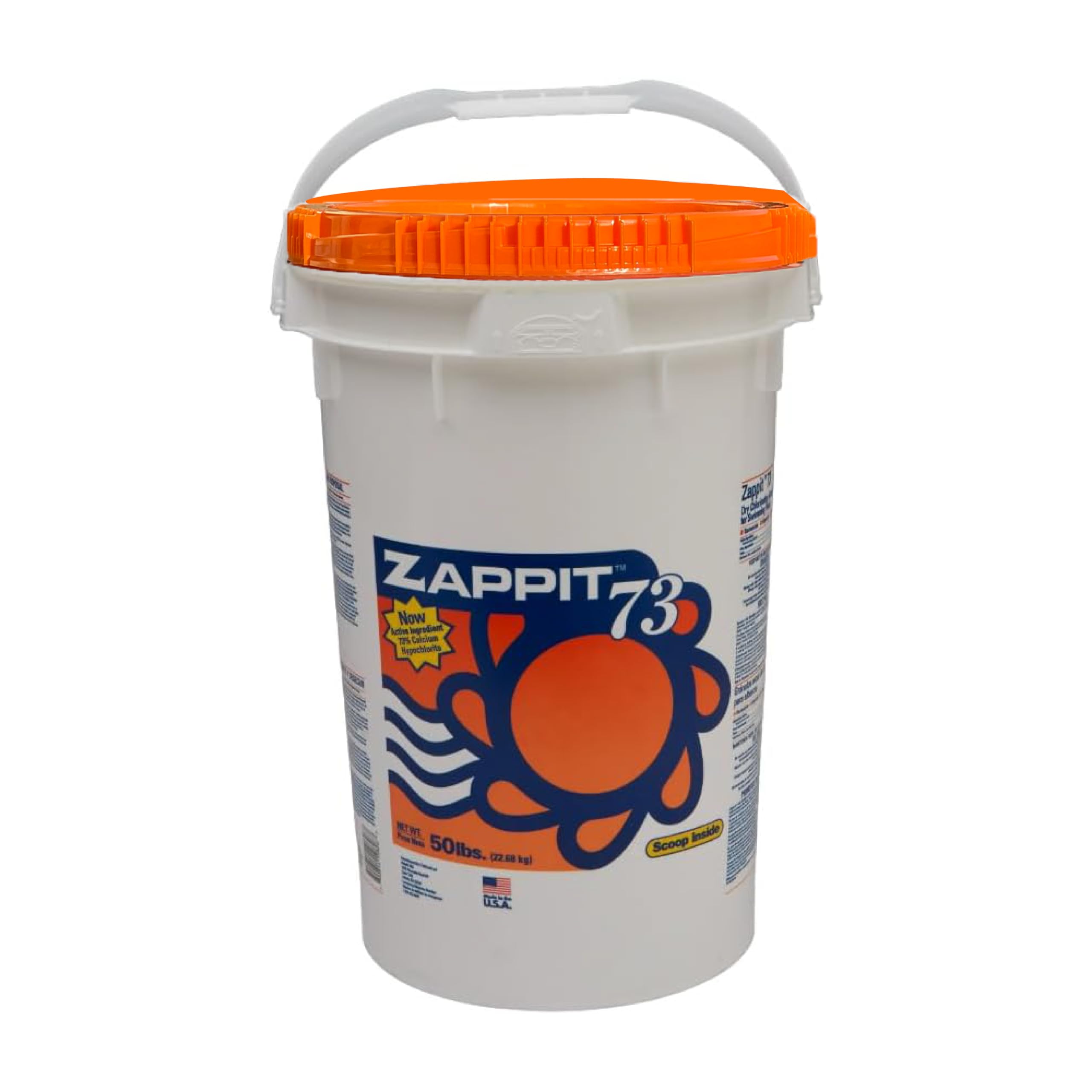 Zappit 73 Dry Chlorinating Granules for Swimming Pools (50 lb)