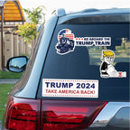 The Original Trump 2024 Stickers -100pcs (Extra Large), Bumper Sticker, Trump Decal for Laptop, Phone, Car, Water Bottle