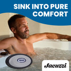 Jacuzzi J-300 Series Oval Pillow Insert + Back Mount, Replacement Spa Pillow for Hot Tub, Comfortable Headrest Cushion with Easy Installation, Durable Vinyl Design for Relaxing Soaks & Spa Upgrade