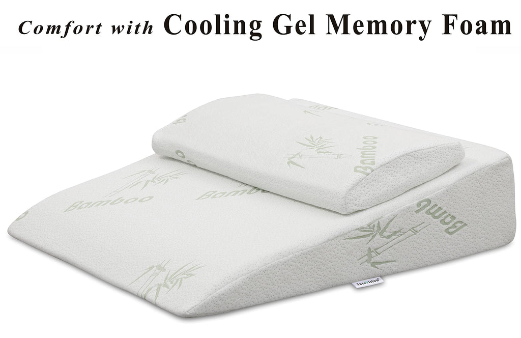 InteVision Bed Wedge Pillow (33" x 30.5" x 7.5")