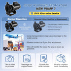 Ytrica PB4-60 Booster Pump, 3/4 HP Fit for Polaris 180 280 380 480 3900 Pressure Side Pool Cleaners, 230/115V 60HZ - Replace for PB460 Polaris Pool Booster Pump