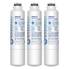 Overbest DA29-00020B Refrigerator Water Filter, Replacement for Samsung HAF-CIN, 46-9101, RF28HMEDBSR, RF4287HARS, RF263TEAESG, RH22H9010SR, 3 Filters