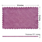 OstWony 12PCS Kitchen Towels Dish Cloths, Reusable Cleaning Rags 10x6in