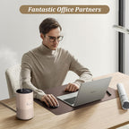 Waterless Diffuser for Essential Oil - Aromatherapy Diffuser for Home with Battery Indicator, Portable Smart Scent Air Machine 1/2/3 & Continuous Mist, Timing & Auto-off Function, 400~500 sq. ft Scent