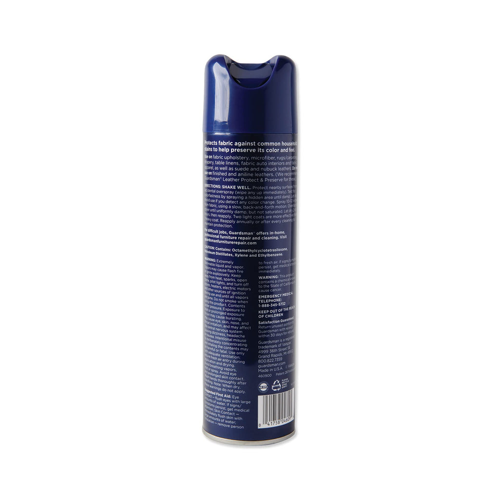 Guardsman Fabric Defense & Upholstery Water Repellent Spray, Protector & Stain Prevention for Microfiber, Rugs, Carpeting, Fabric Furniture, Apparel, and Shoes, Unscented, 11 oz